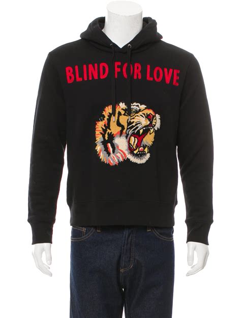 gucci blind for love tiger hoodie|gucci tiger hoodie.